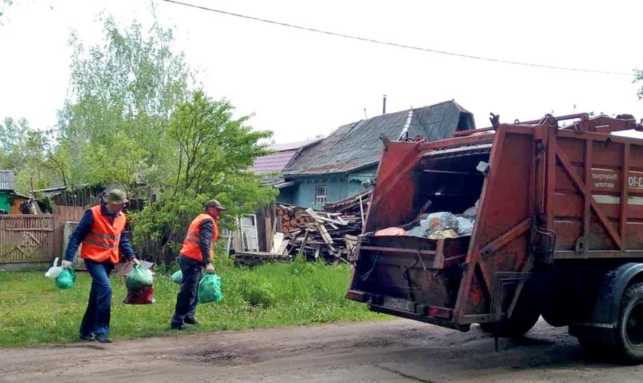 Вывоз мусора из частного дома в Брянске в октябре